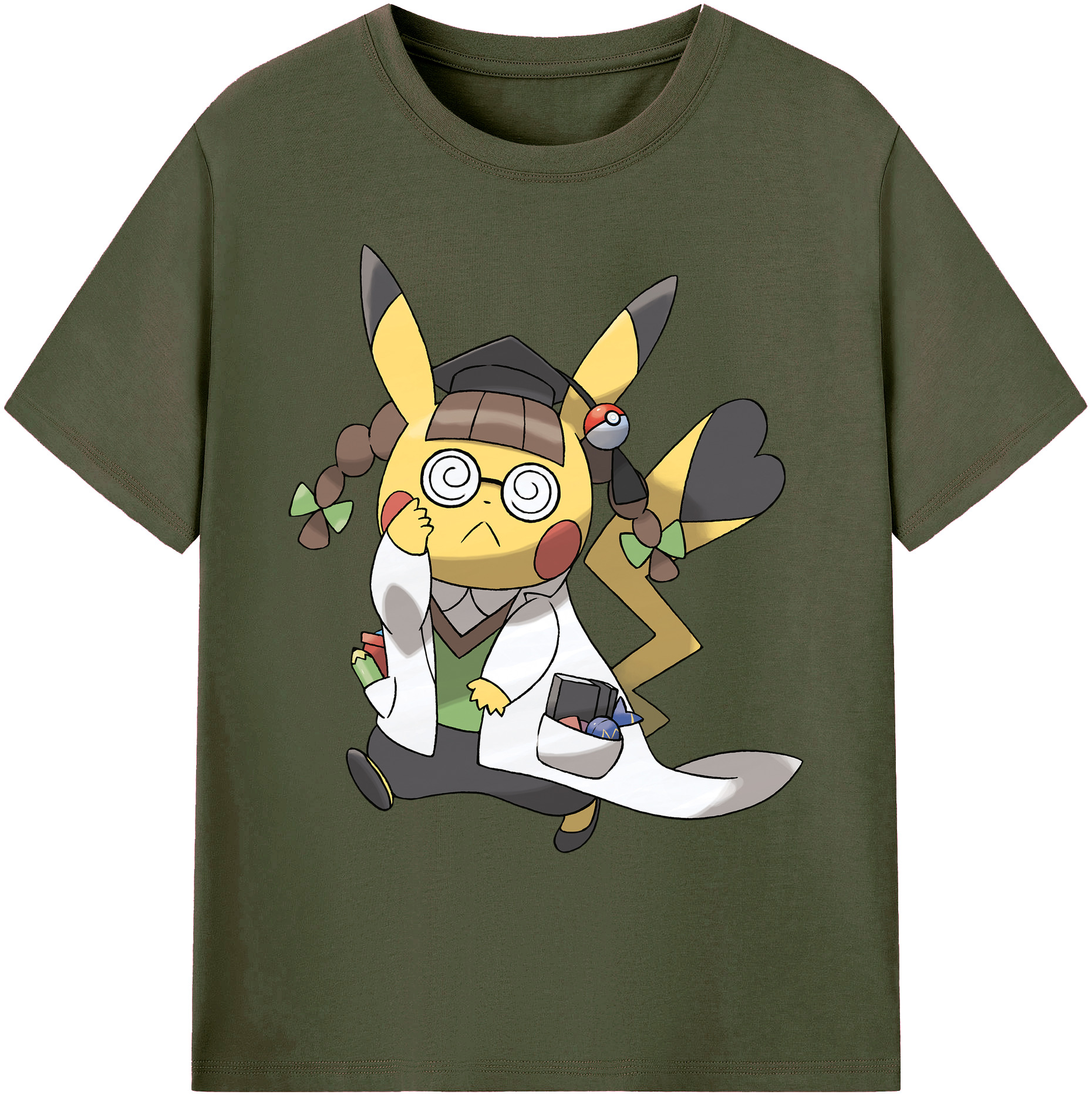 （画像用） ポケットモンスター Pokémon 綿100％ メンズ半袖Tシャツ｜肌触りやわらか＆通気性